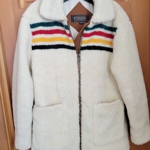 Pendleton fleece jacket, size M, GlacierNationalPark design